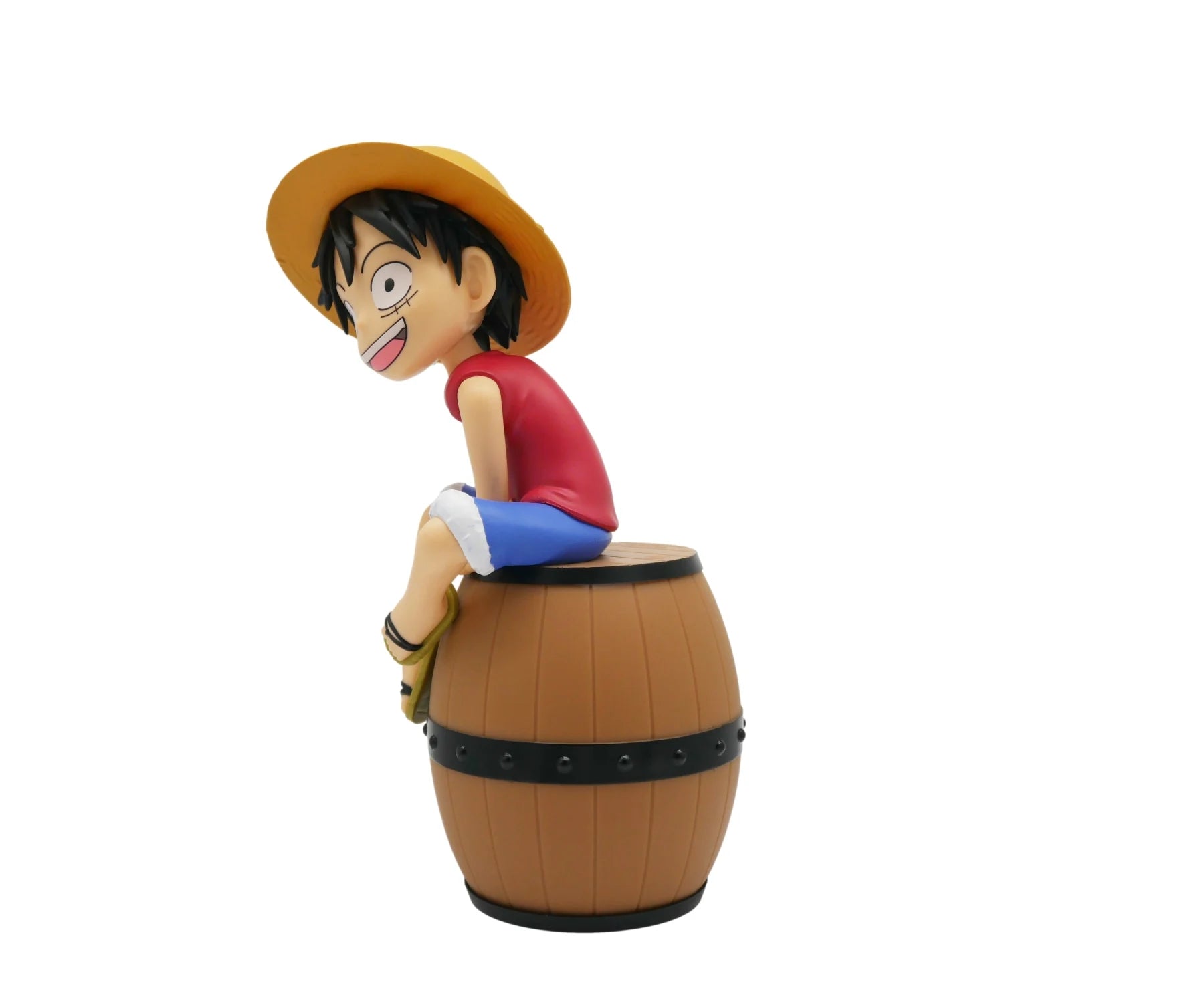 ONE PIECE - Luffy on a Barrel - Light-Up Figure - 11 inch
