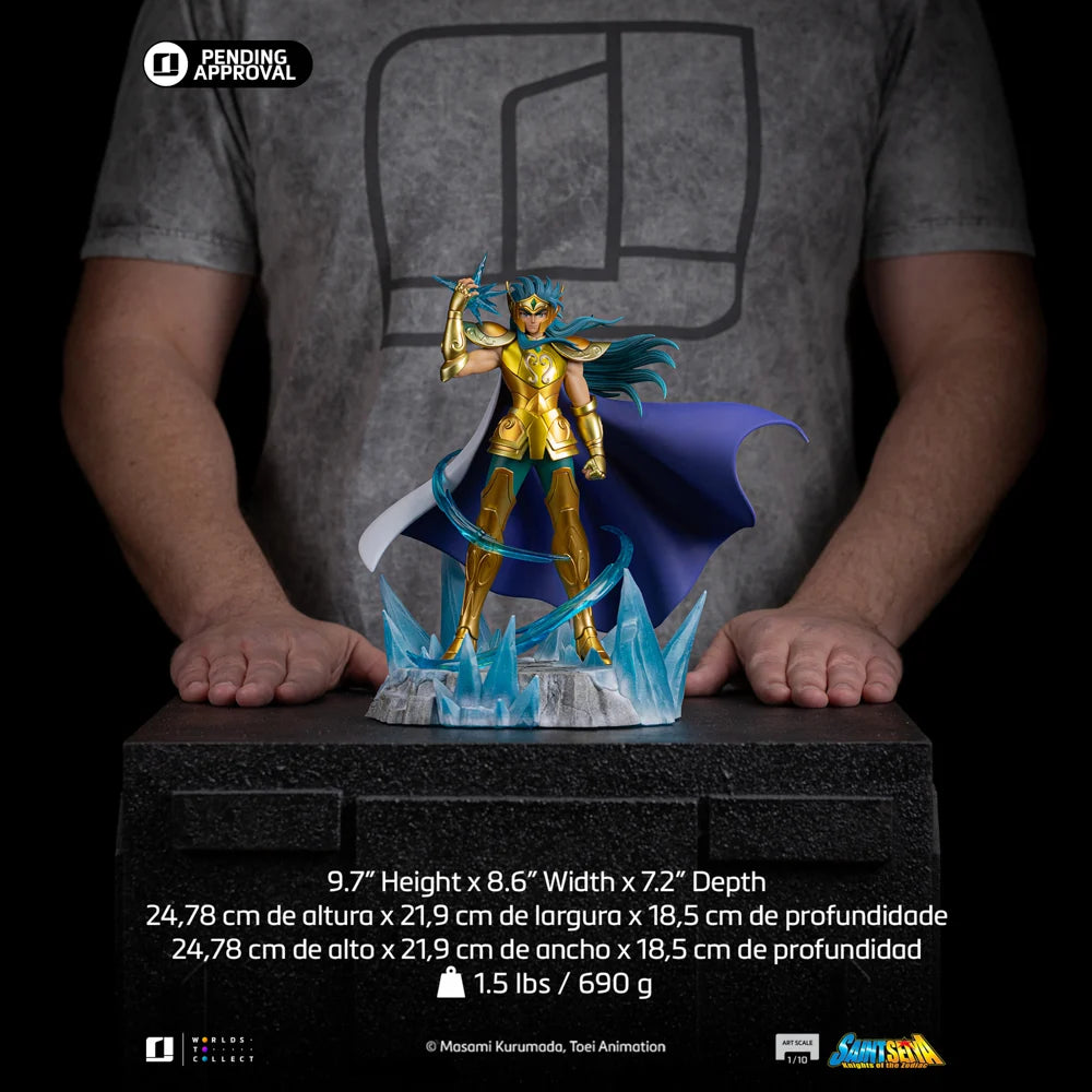 SAINT SEIYA - Aquarius Camus - Statue Art Scale 1/10 25cm