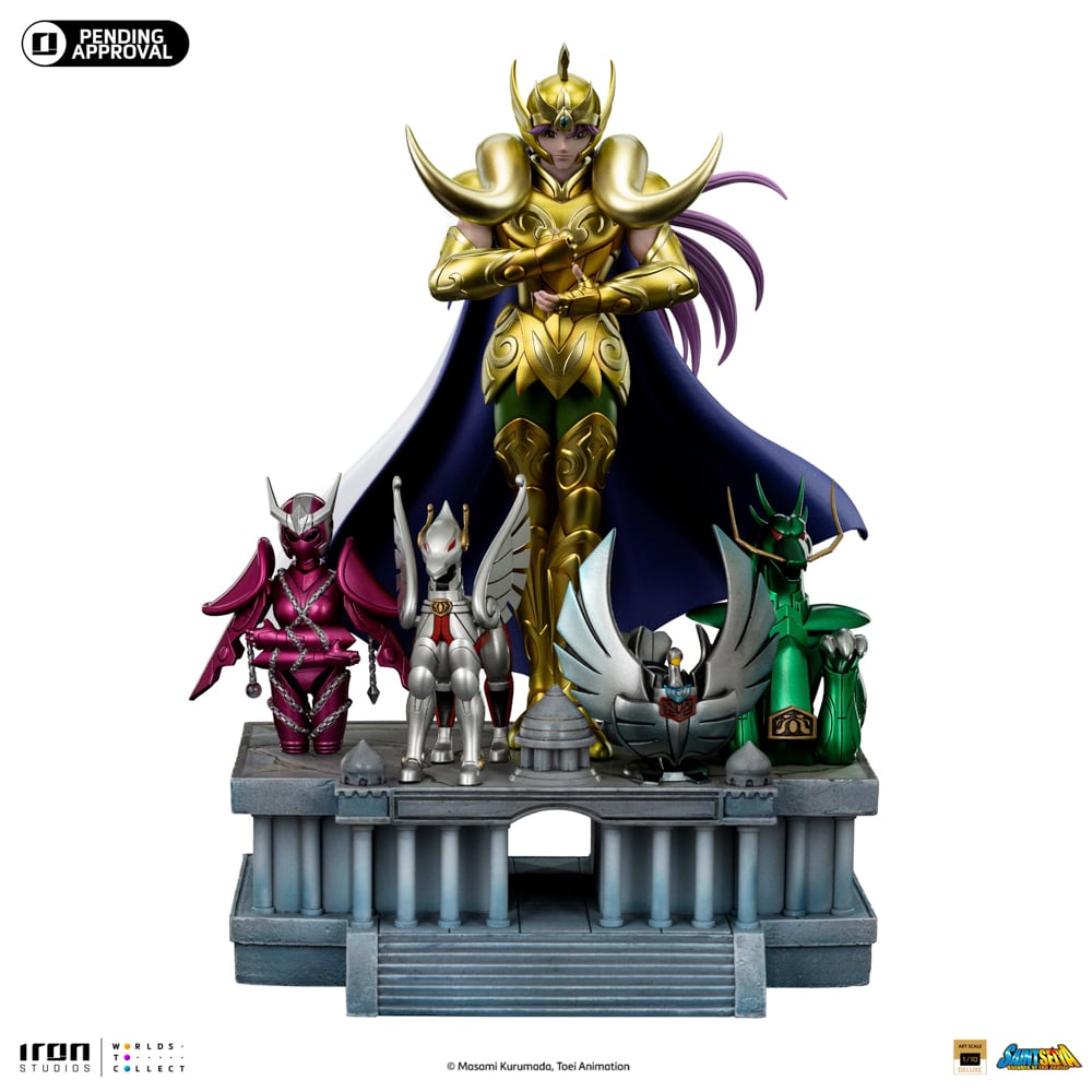 SAINT SEIYA - Aries Mu - Statuette Deluxe Art Scale 1/10 27.23cm