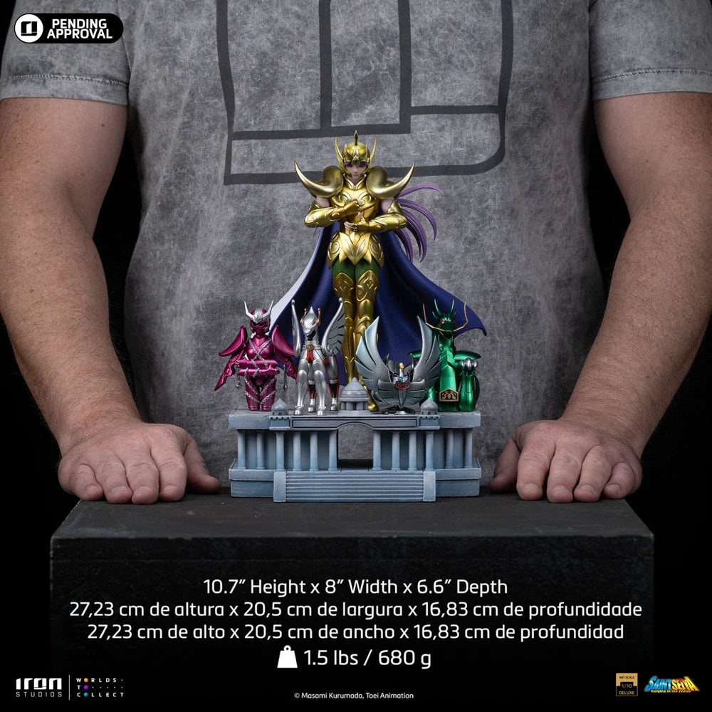 SAINT SEIYA - Aries Mu - Statue Deluxe Art Scale 1/10 27.23cm