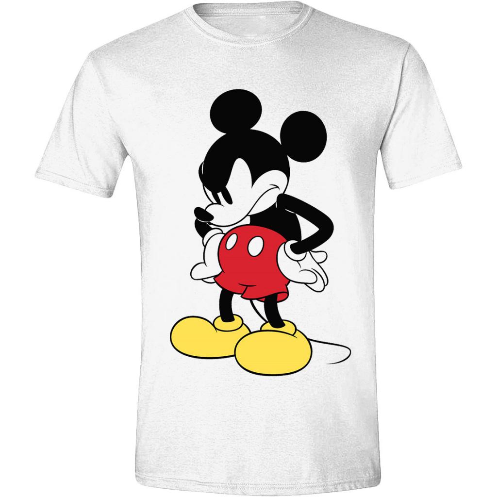 DISNEY - T-Shirt - Mickey Mouse Mad Face (L)