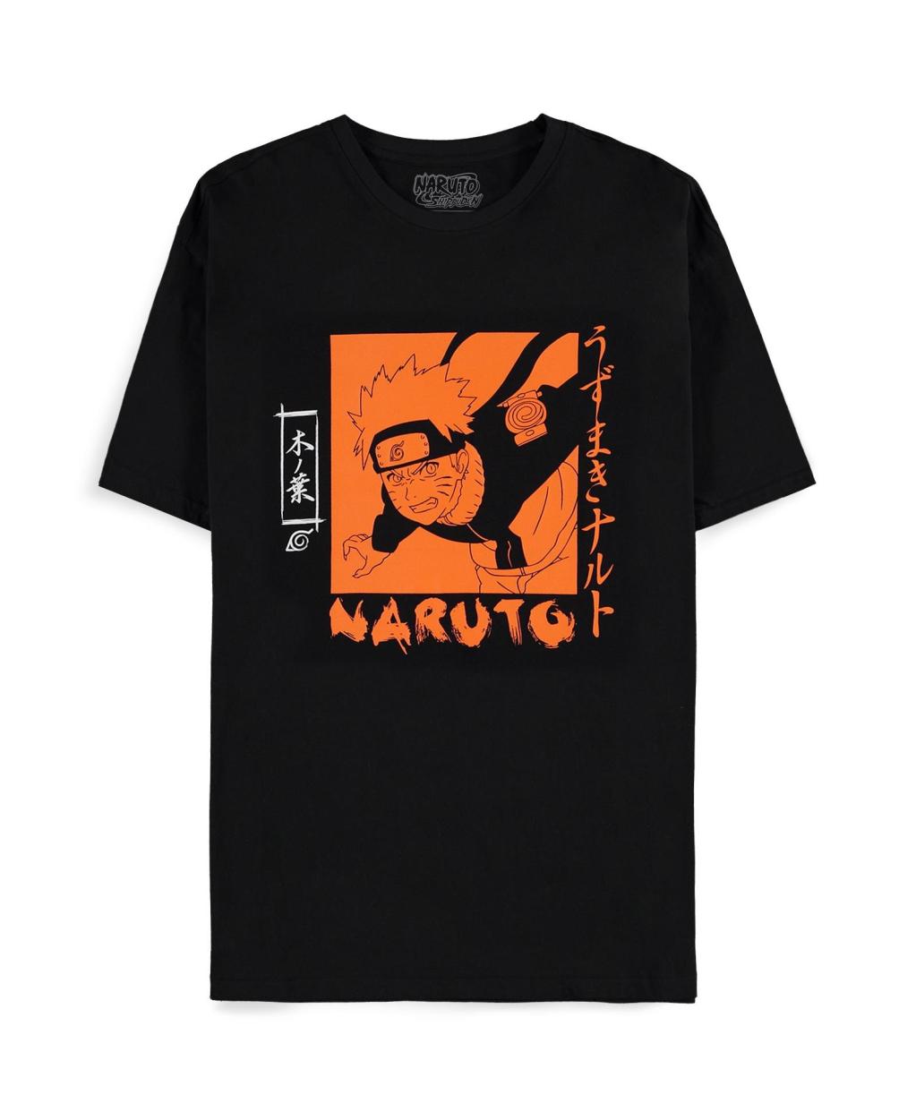 NARUTO Shippuden - Orange Print - Men's T-shirt (2XL)