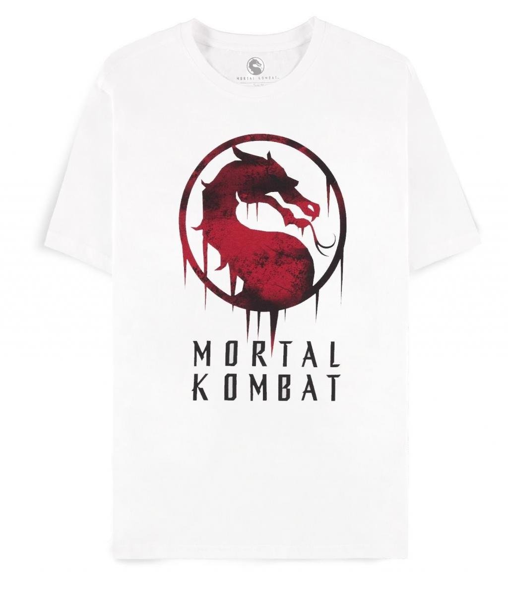 MORTAL KOMBAT - Men's White T-shirt (2XL)