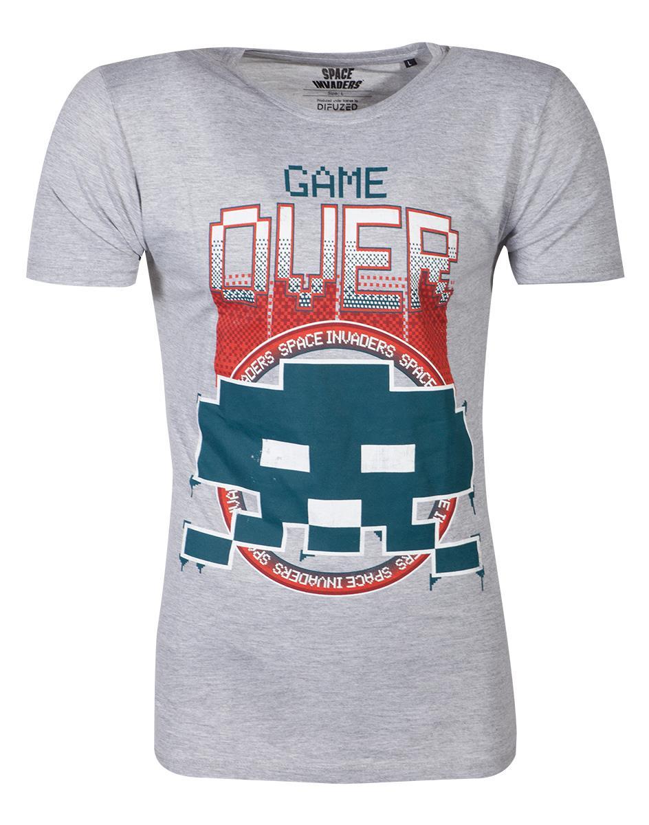 SPACE INVADERS  - Men T-Shirt Game Over - (S)