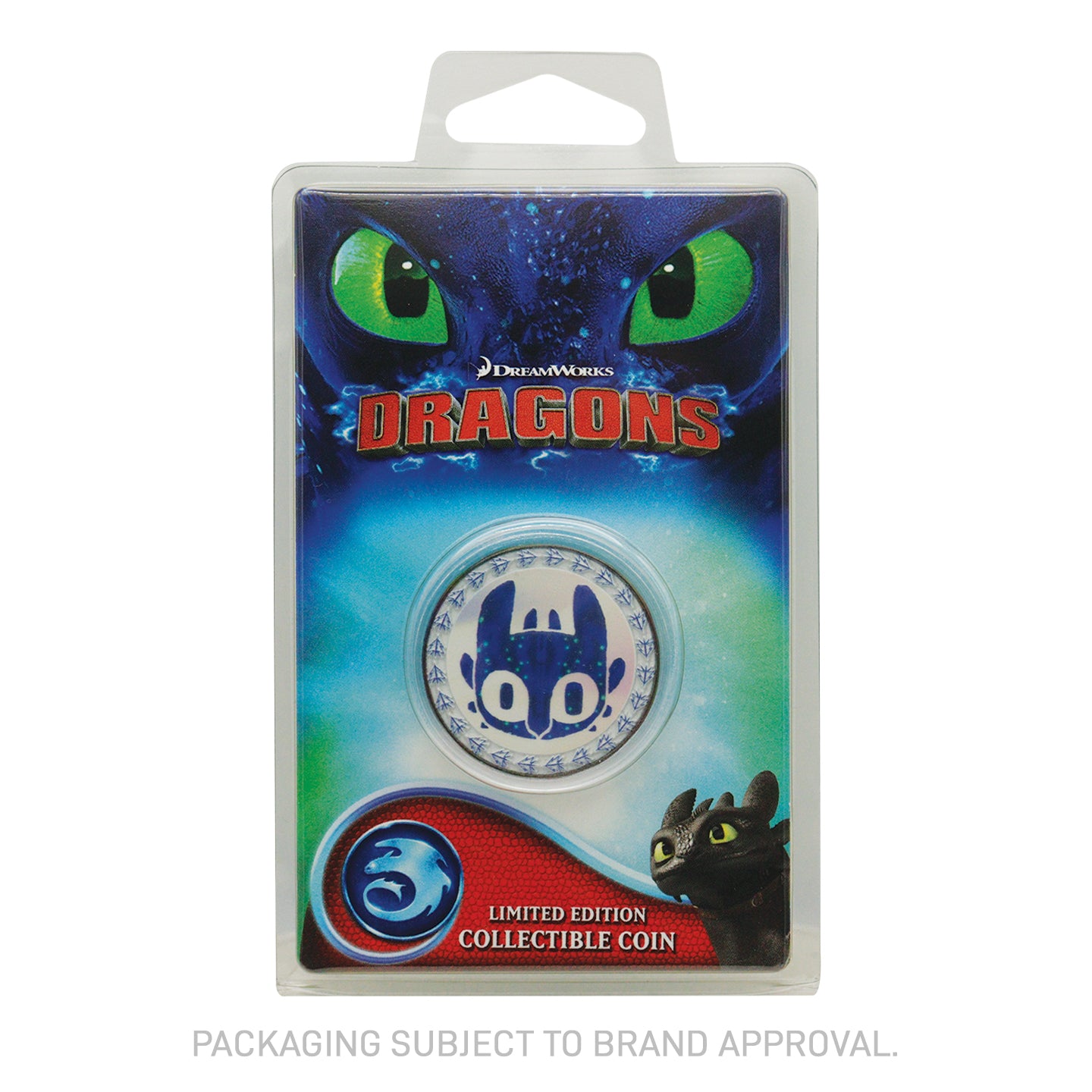 HOW TO TRAIN YOUR DRAGON - Toothless - Limited Edition Coin