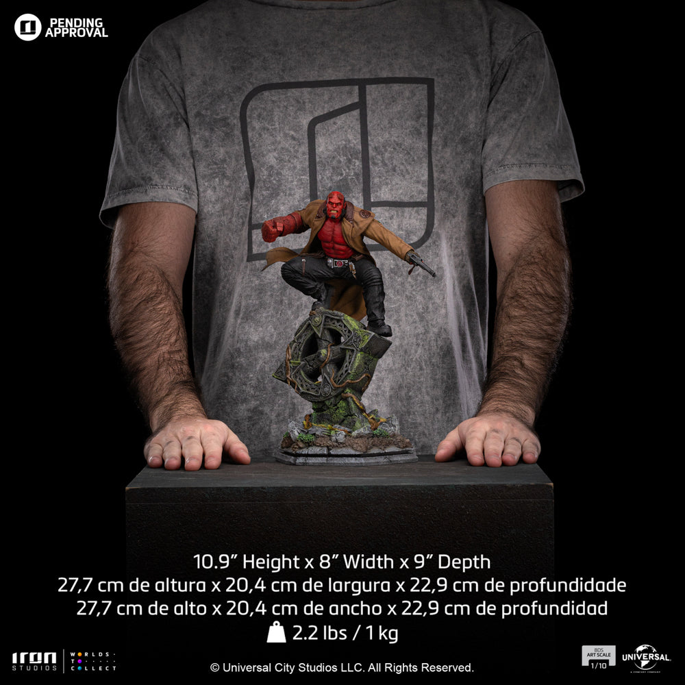 HELLBOY 2 - Hellboy - Statuette Art Scale 1/10 34.3cm