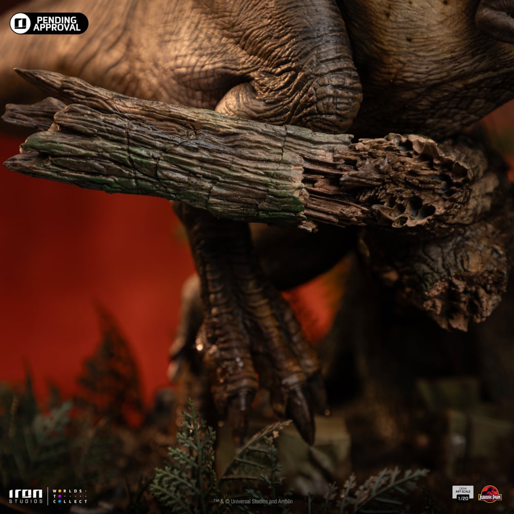 JURASSIC PARK - T-Rex Chase - Statuette Demi Art Scale 1/20 60cm