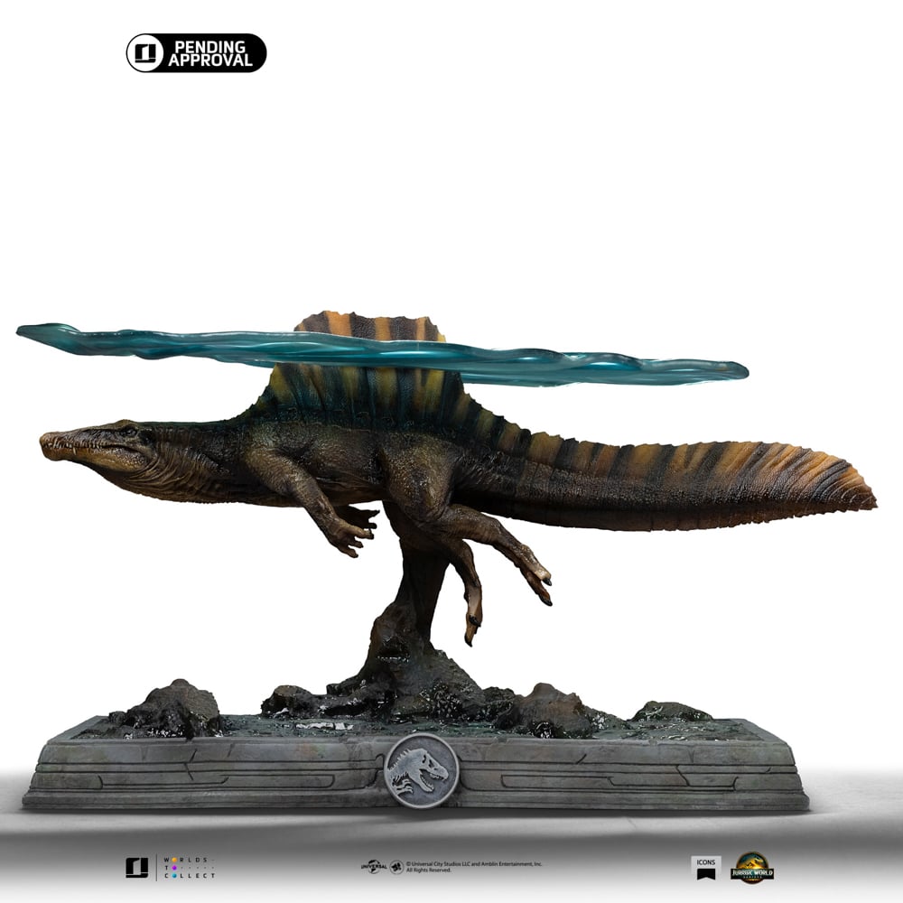 JURASSIC WORLD - Spinosaurus - Statuette Icons 17.57cm