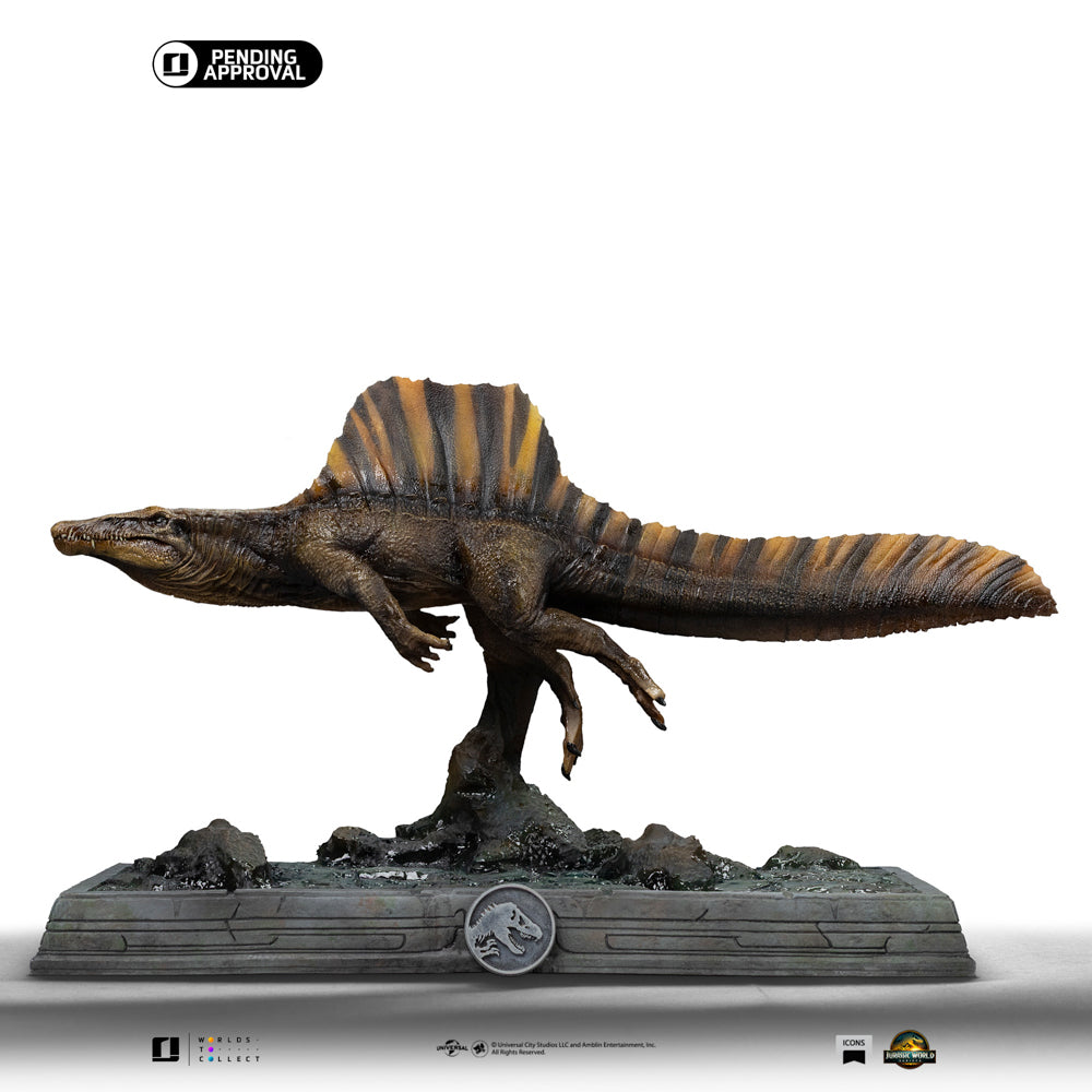 JURASSIC WORLD - Spinosaurus - Statuette Icons 17.57cm