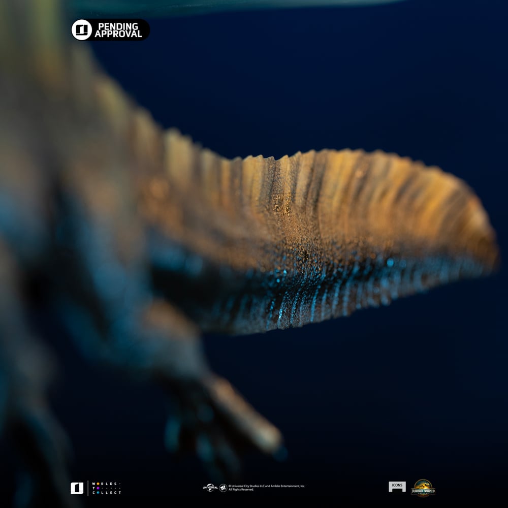 JURASSIC WORLD - Spinosaurus - Statuette Icons 17.57cm