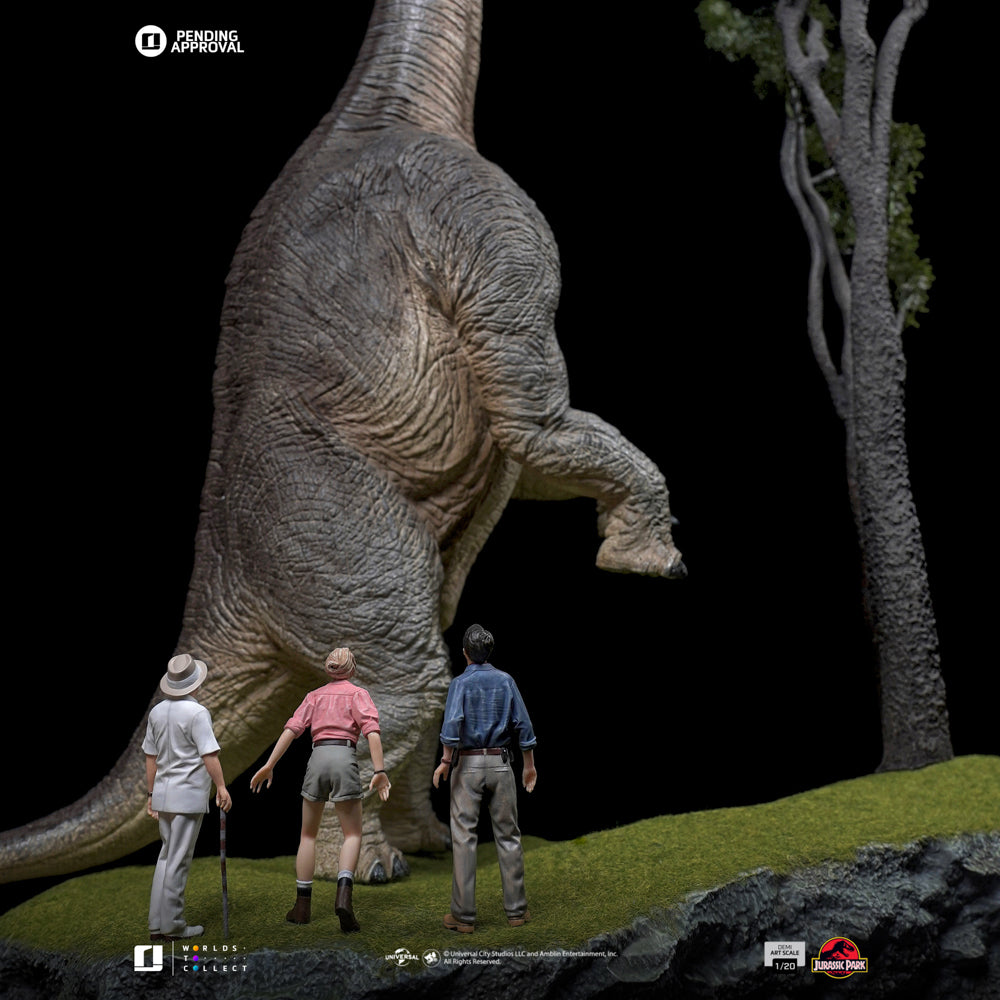 JURASSIC PARK - Welcome to Jurassic Park - Statue Demi Scale 1/20 80cm