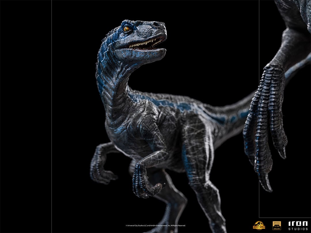 JURASSIC WORLD - Blue et Beta - Statuette Art Scale Deluxe 1/10