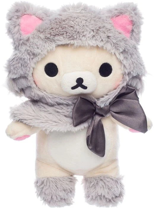 KORILAKKUMA GREY CAT - Small Plush 20cm