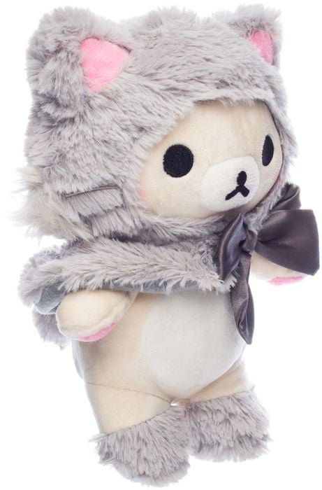 KORILAKKUMA GREY CAT - Small Plush 20cm