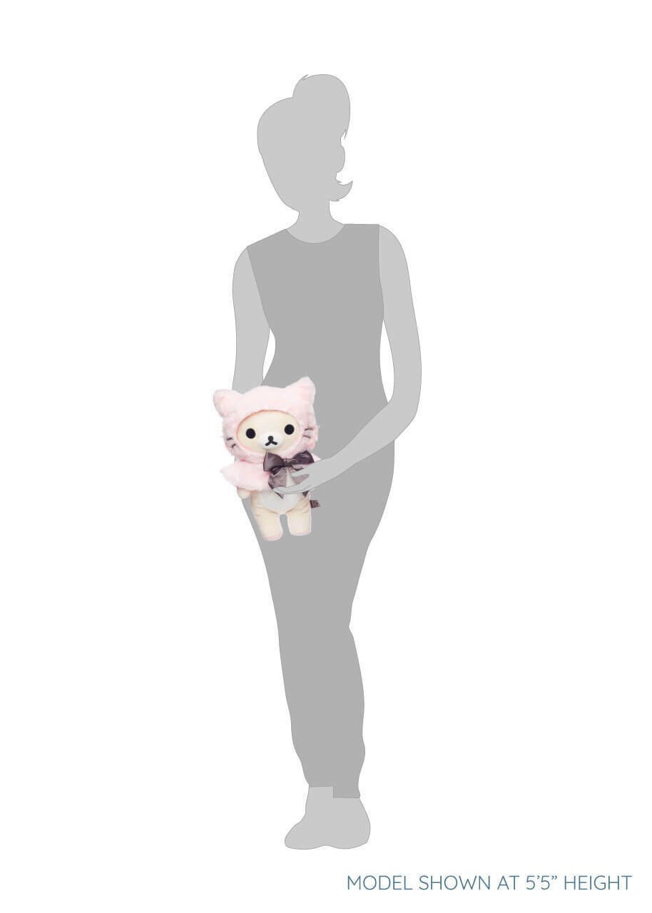 KORILAKKUMA PINK CAT - Medium Plush 33cm