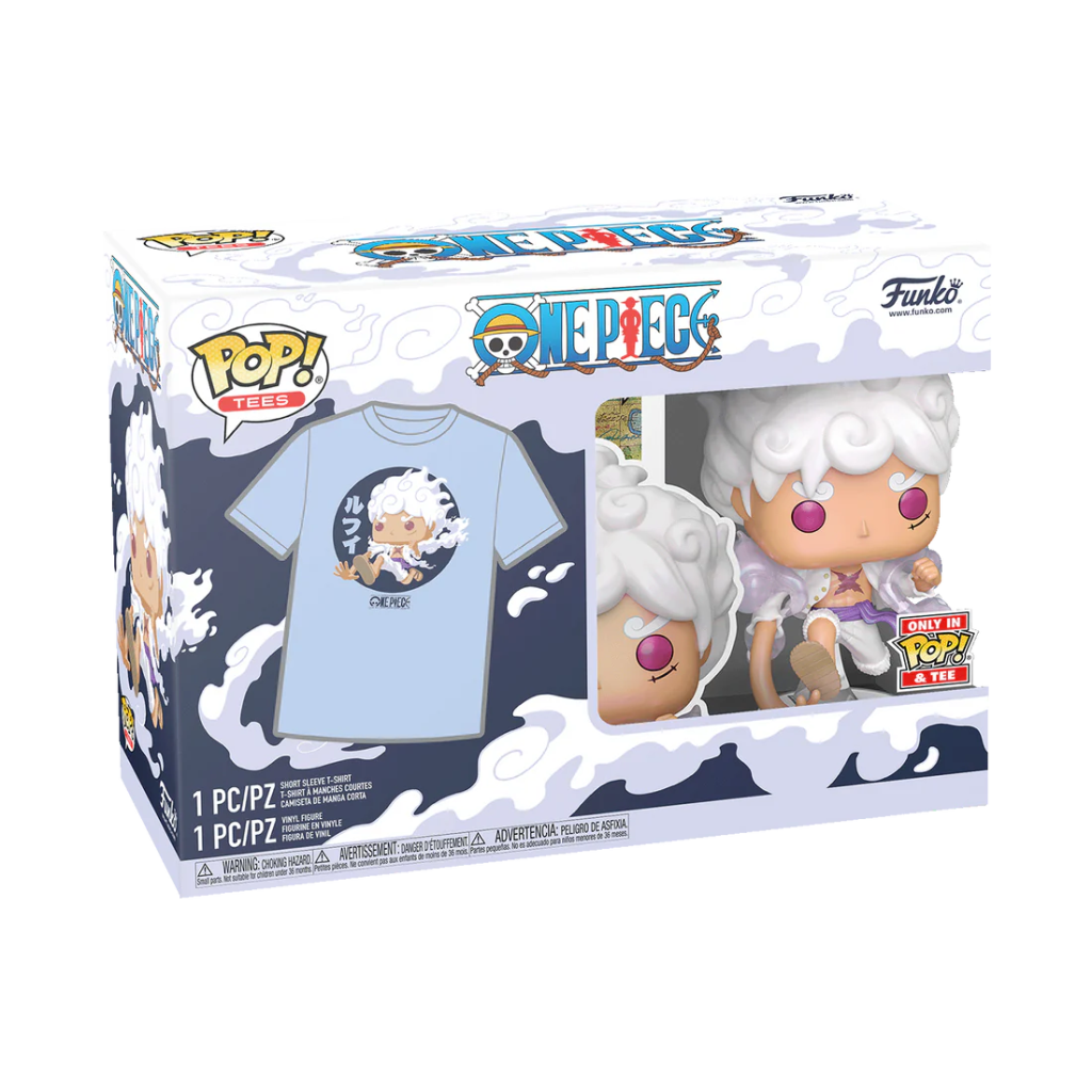 ONE PIECE - POP N° 1607 - Luffy Gear Five + Tee (XL)