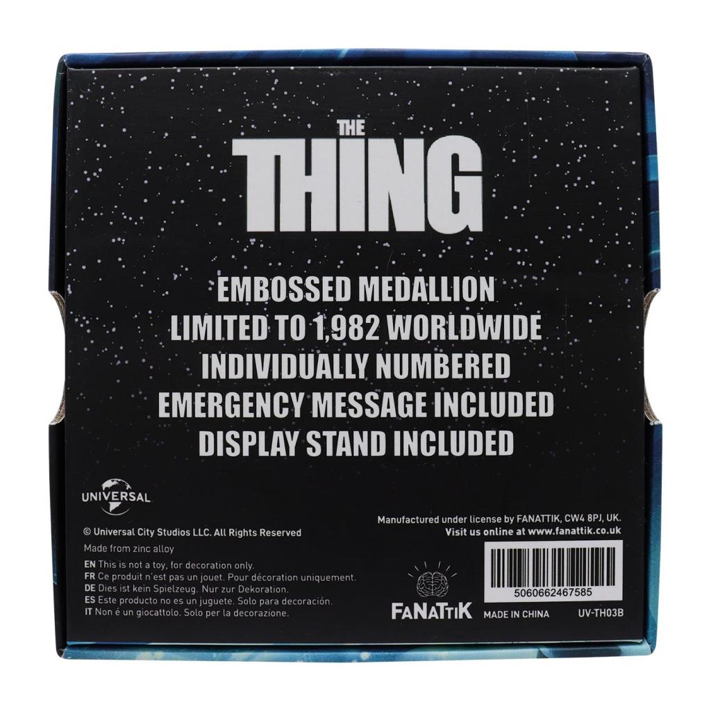 THE THING - Limited Edition Anniversary Collector Medaillon