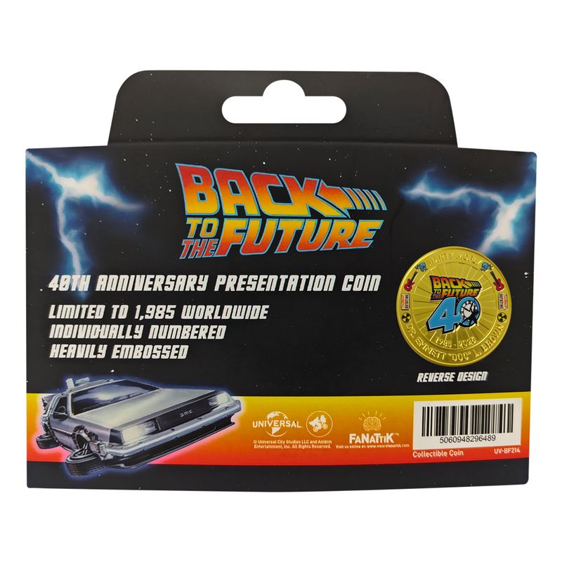 BACK TO THE FUTURE - Presentation Coin Limited Edition