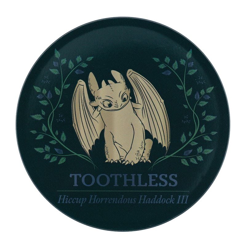 HOW TO TRAIN YOUR DRAGON - 4 Embossed Metal Coasters