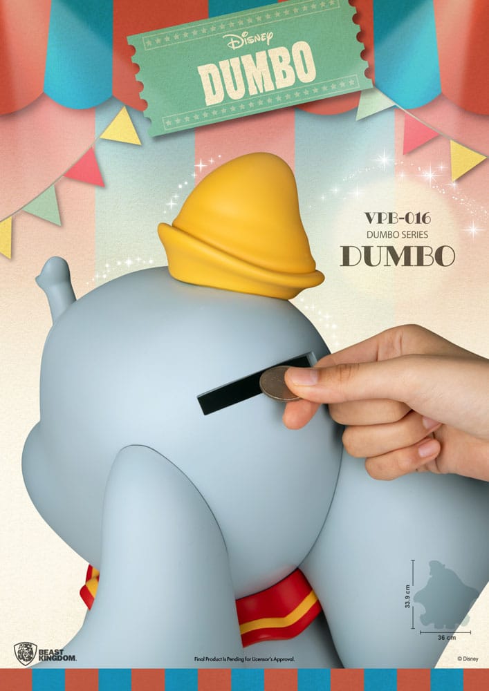 DISNEY - Dumbo - Piggy Bank 34cm
