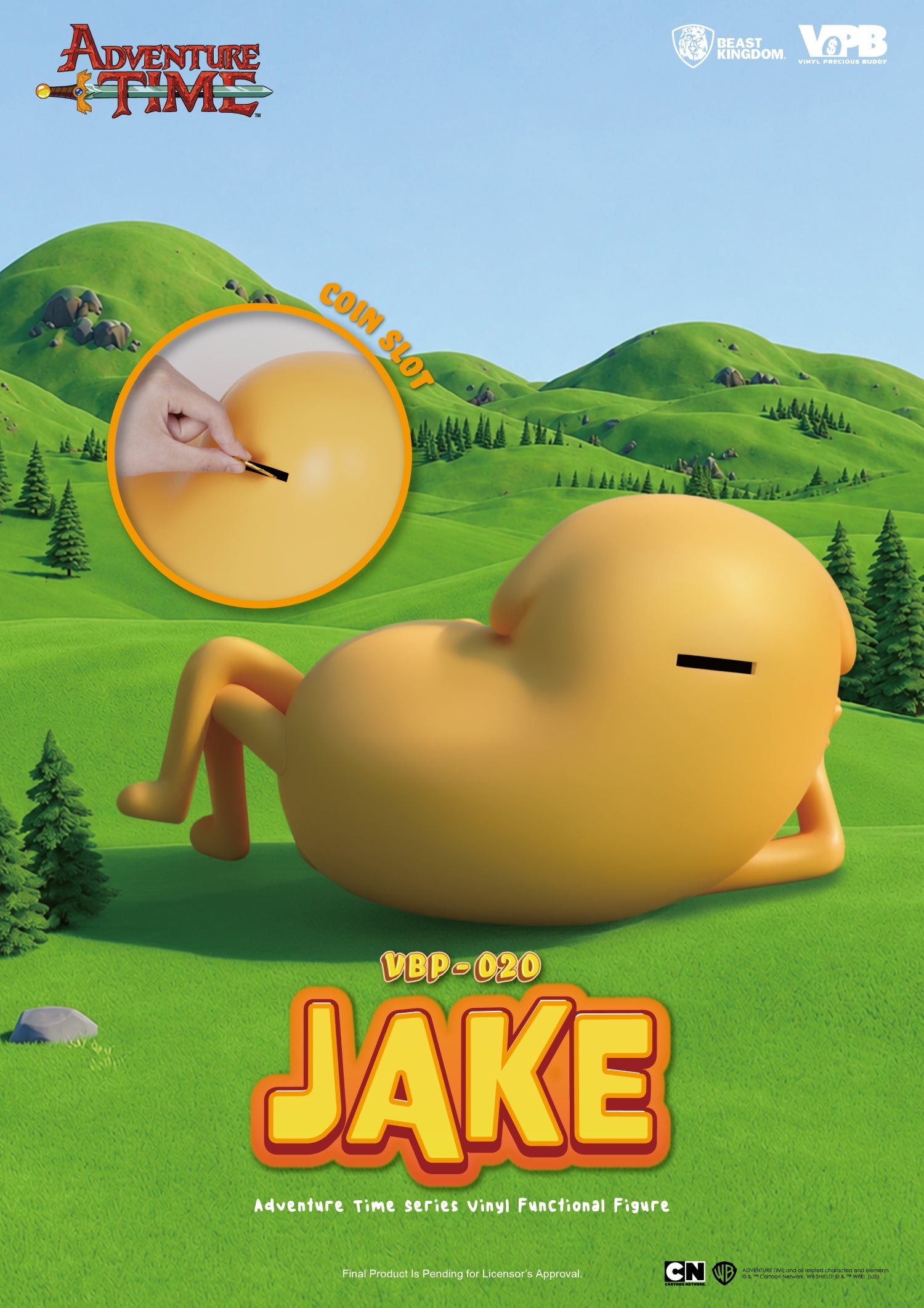ADVENTURE TIME - Jake - Piggy Bank 21cm