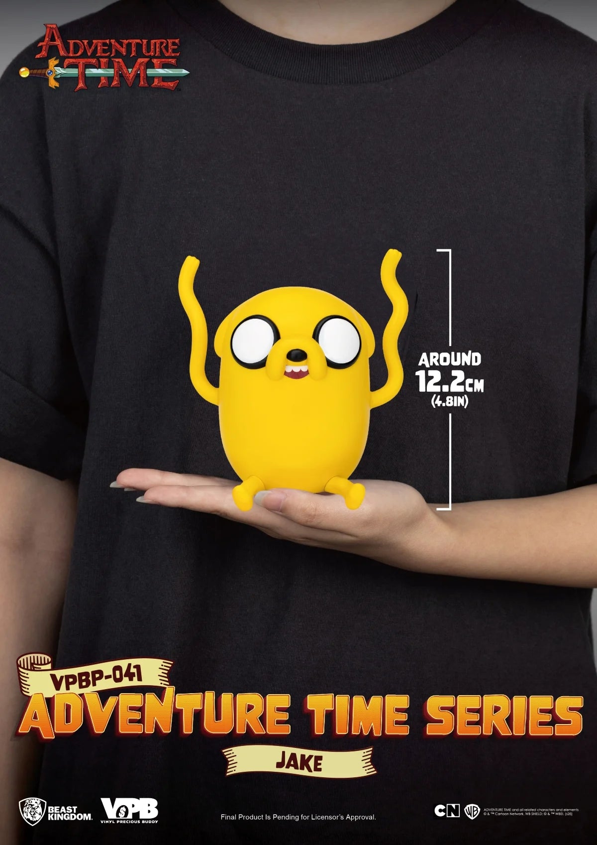 ADVENTURE TIME - Jake - Bank Vinyl Figure 12.2cm