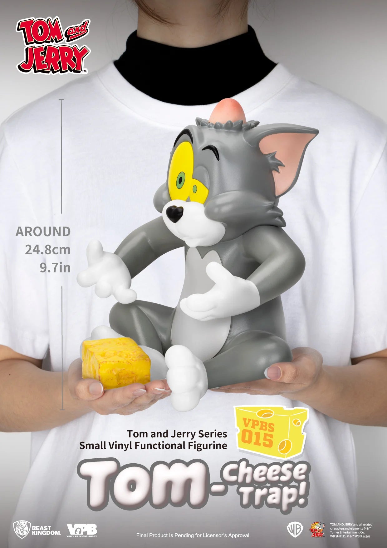 TOM & JERRY - Tom Cheese Trap - Bank 24.8cm