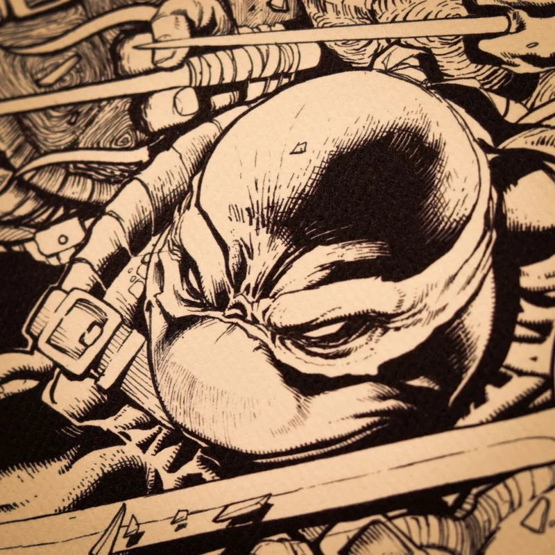 TMNT - Comic - Art Print - Limited Edition