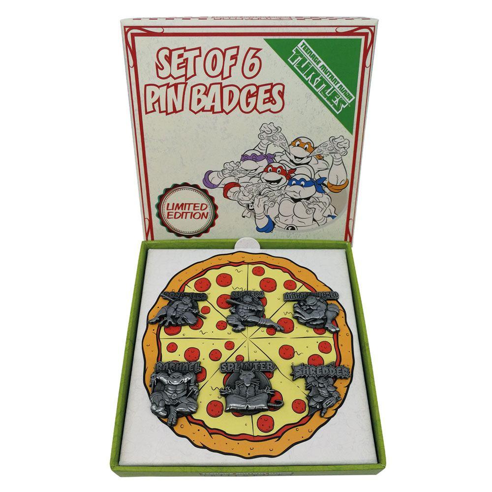 TMNT - Pizza - Limited Edition 6 Pin's Set '13x1x13cm'