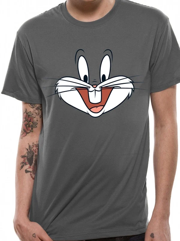 LOONEY TUNES - T-Shirt IN A TUBE- Bugs Face (M)