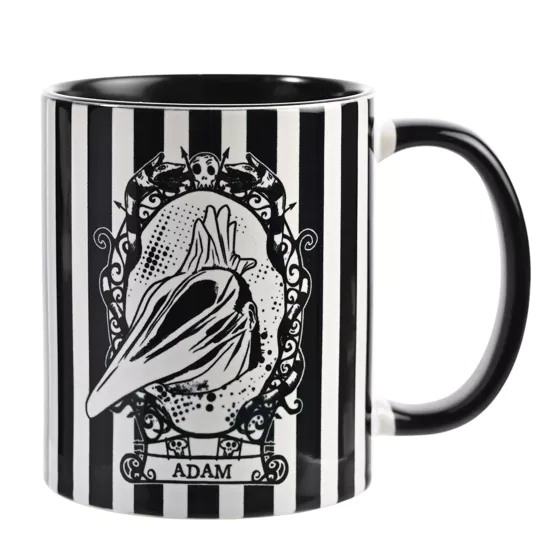 BEETLEJUICE - Black&White - Adam - Inner Colored Mug - 10Oz