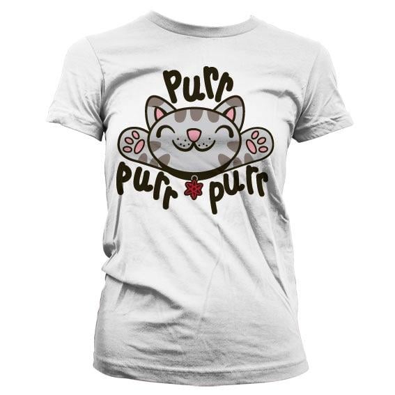 THE BIG BANG - T-Shirt GIRL Soft Kitty Purr-Purr-Purr - White (M)