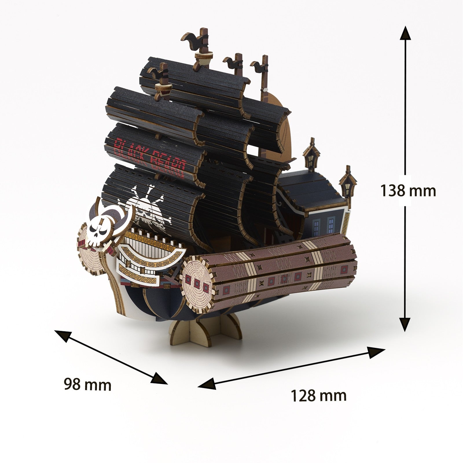 ONE PIECE - Saber Of Xebec - Wood Model Kit 9.8x12.8x13.8cm