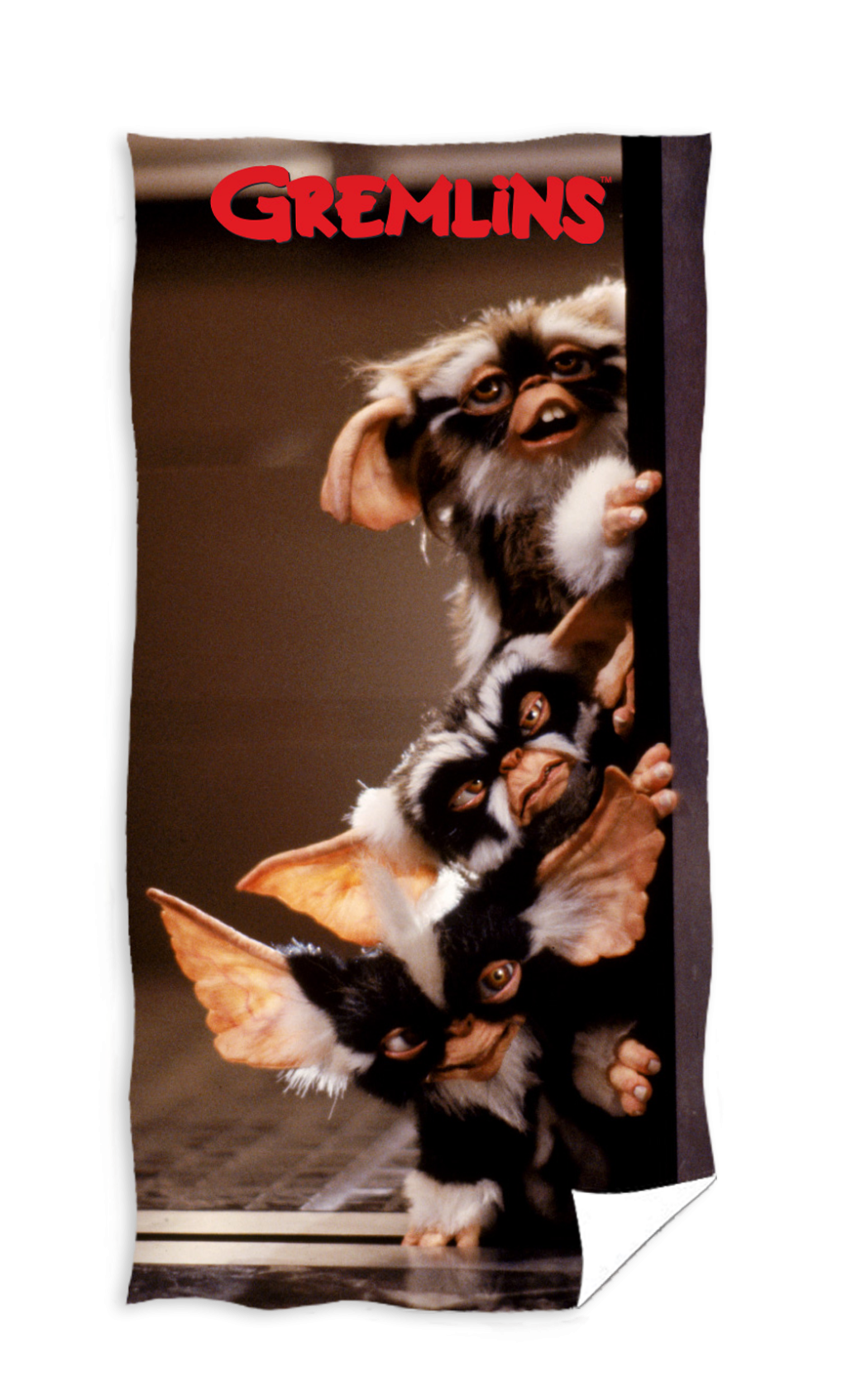 GREMLINS - Serviette de Plage Premium 100% Coton 70x140cm