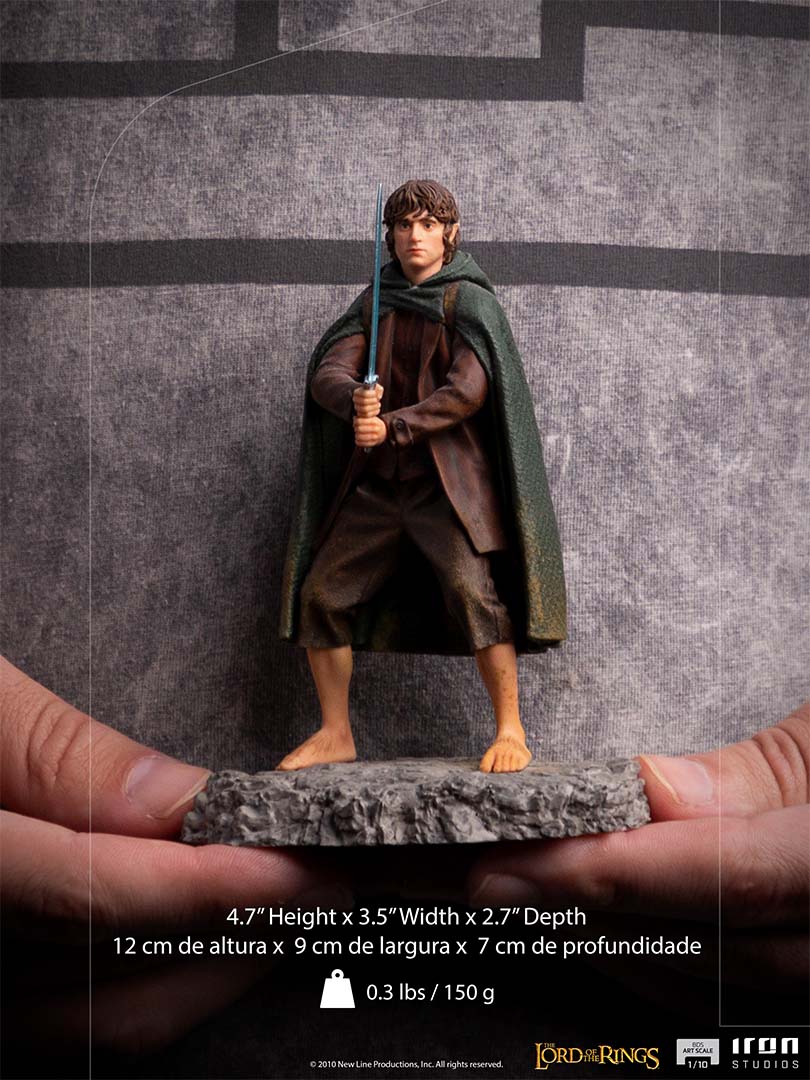LE SEIGNEUR DES ANNEAUX - Frodo - Statuette BDS ArtScale 1/10 - 12 cm