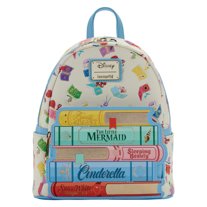 DISNEY - Princess Books - Backpack LoungeFly '23x25x11cm'