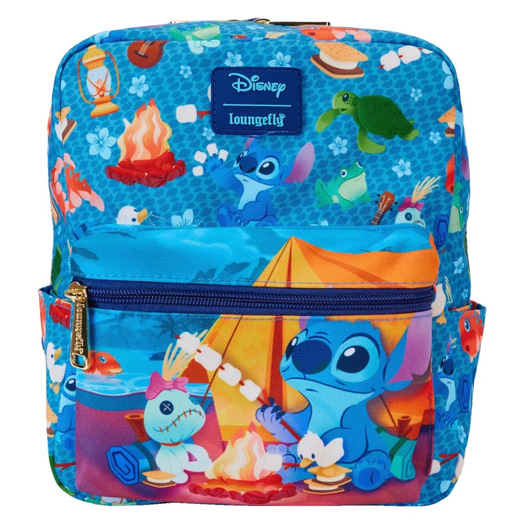 LILO & STITCH - Camping Cuties - Mini Nylon Backpack LoungeFly