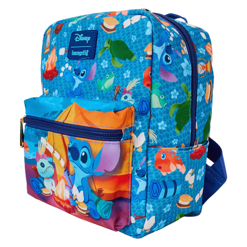 LILO & STITCH - Camping Cuties - Mini Nylon Backpack LoungeFly