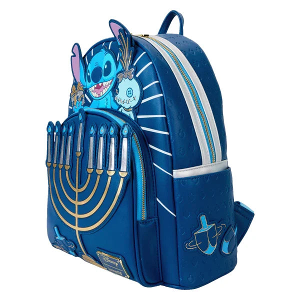 LILO & STITCH - Light Up Menorah Sticth - Mini Backpack Loungefly