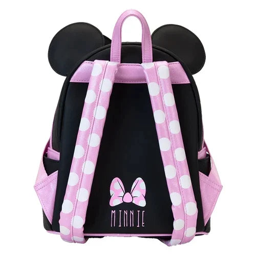 DISNEY - Minnie "Floral Rock the Dots" - Mini Backpack LoungeFly