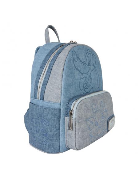 DISNEY - Dogs and Cats "Faux Denim" - Mini Backpack LoungeFly