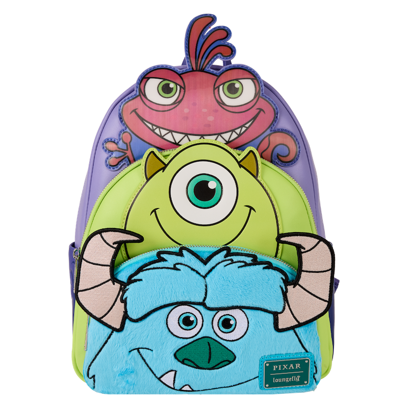 MONSTERS INC. - Mike, Sulley et Randall - Mini Backpack LoungeFly