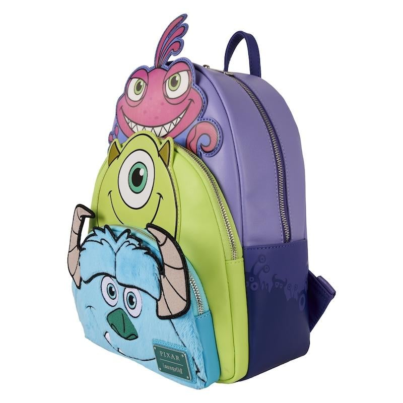 MONSTERS INC. - Mike, Sulley et Randall - Mini Backpack LoungeFly