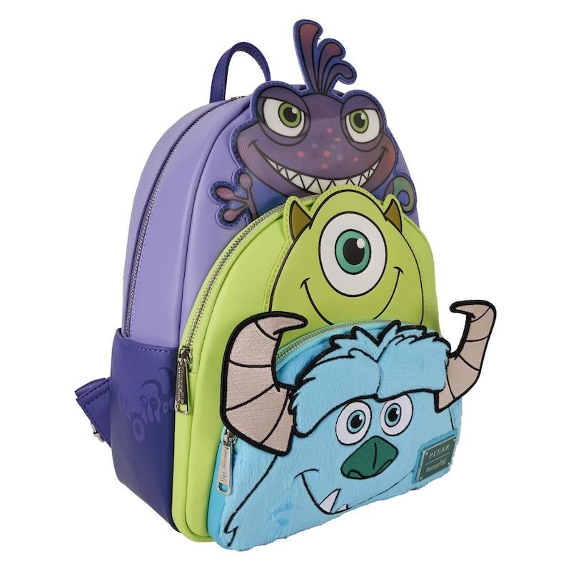 MONSTERS INC. - Mike, Sulley et Randall - Mini Backpack LoungeFly
