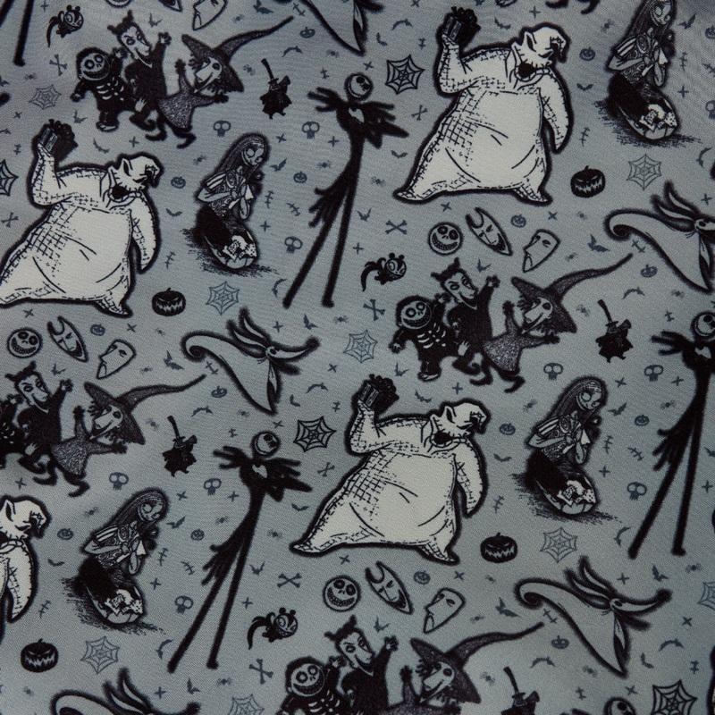 DISNEY - Nightmare Before Christmas - Nylon Backpack LoungeFly