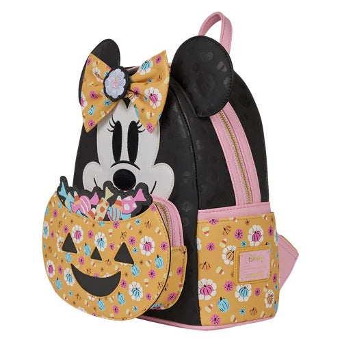 DISNEY - Minnie Mouse "Pumpkin" - Mini Backpack LoungeFly