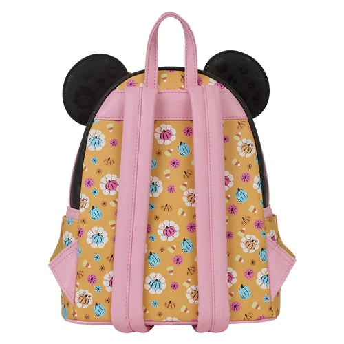 DISNEY - Minnie Mouse "Pumpkin" - Mini Backpack LoungeFly