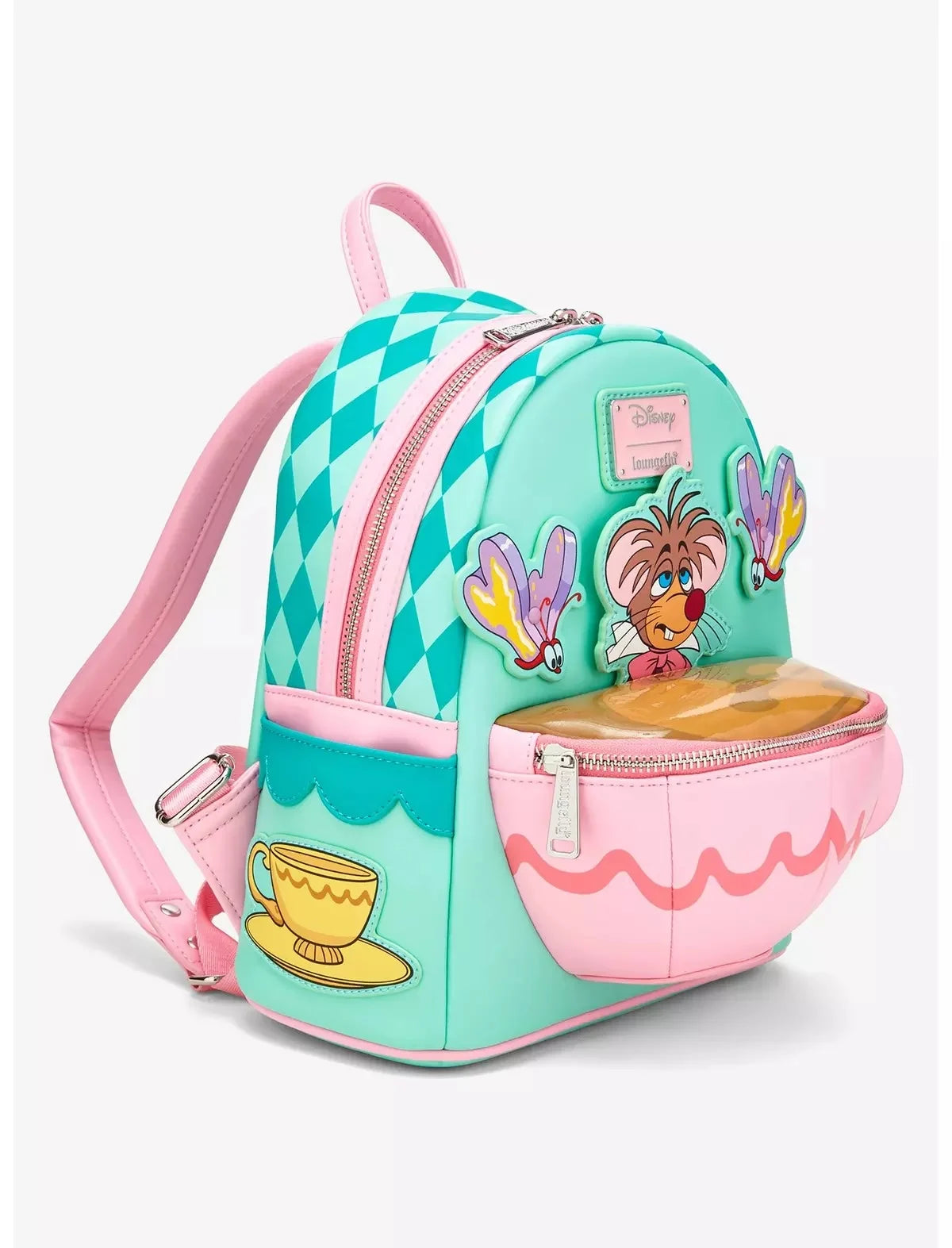 ALICE IN WONDERLAND -Teacup Mouse -Mini Backpack Loungefly "Exclusive"