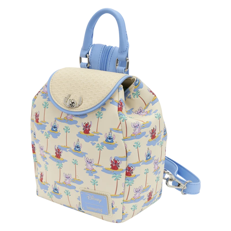 LILO & STITCH - Stitch, Angel & Leroy - Mini Backpack Loungefly