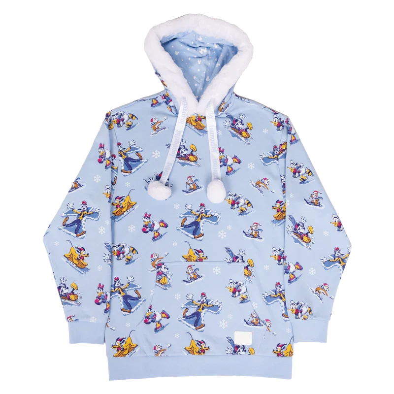 MICKEY & FRIENDS - Winter Wonderland - Hoodie Unisex Loungefly (S)